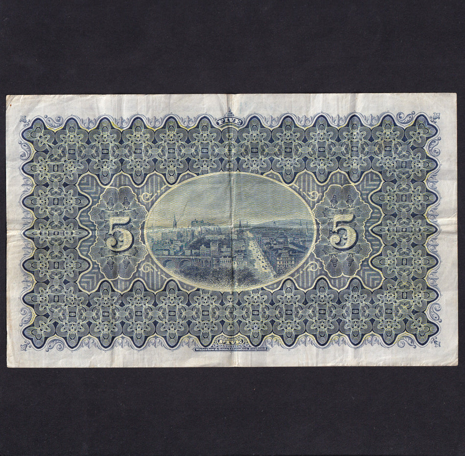 Scotland (P259b) National Bank of Scotland, £5, 1st July 1940, Bremmer/ Drever, B288-351, PMS NA53, Fine