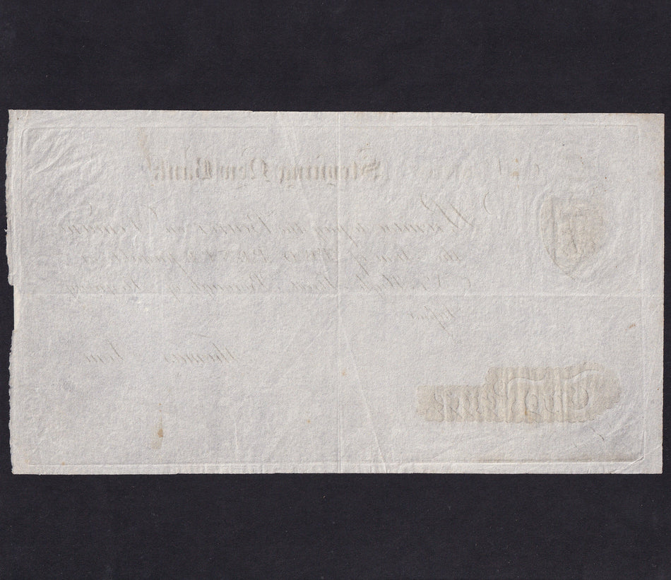 Skit Note- Steyning New Bank, 2 Pence, 18xx, Thomas Sone, Sussex