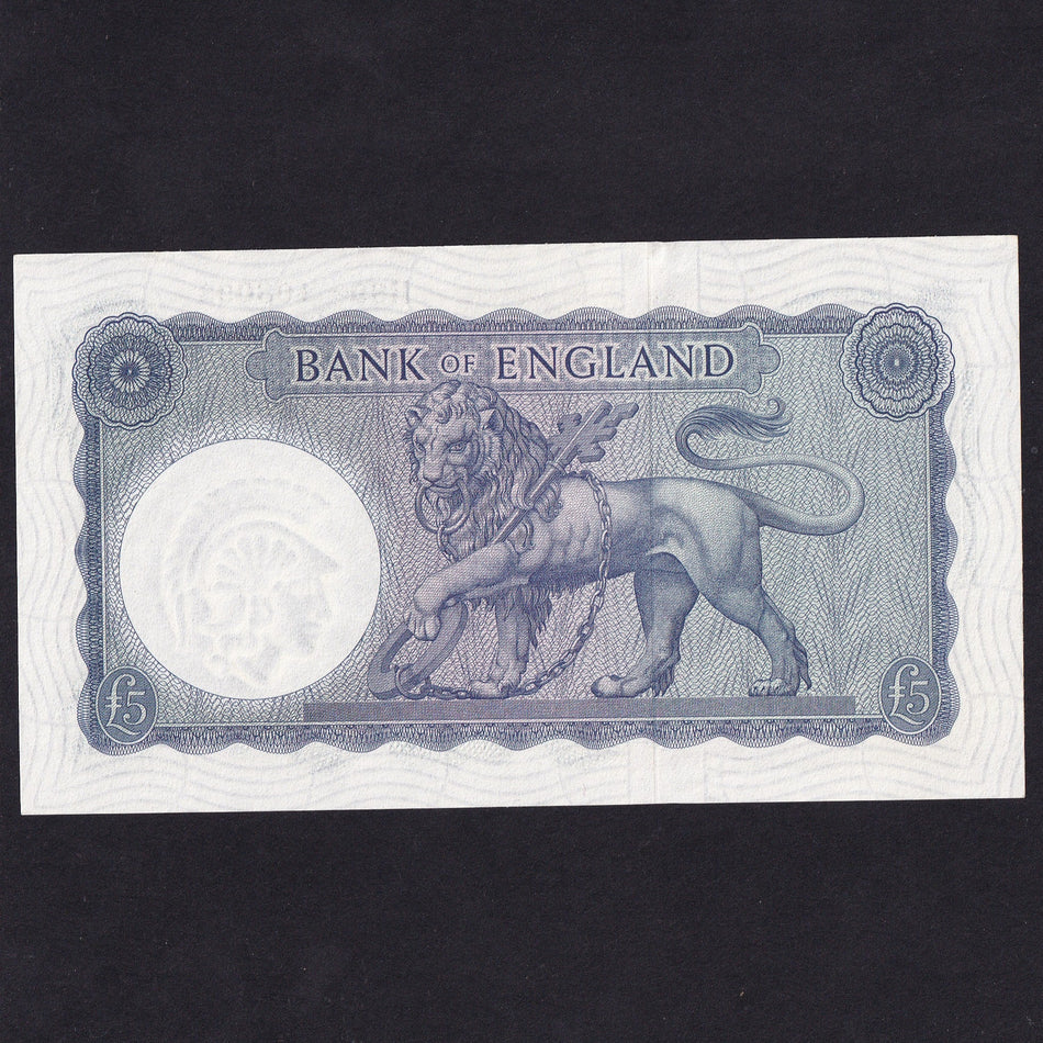 Bank of England (B280) O'Brien, £5, H89 108093, A/UNC