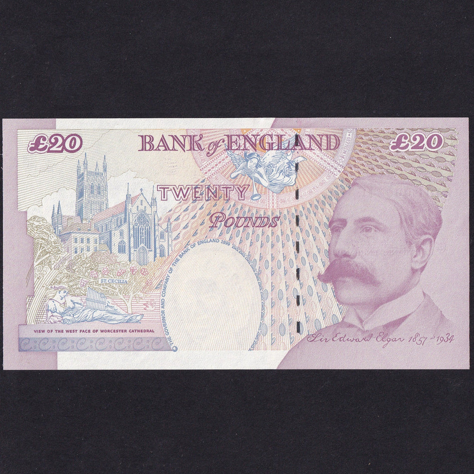 Bank of England (B386) Lowther, £20, AA01 000415, normally the first 500 notes go to bank staff this did, UNC