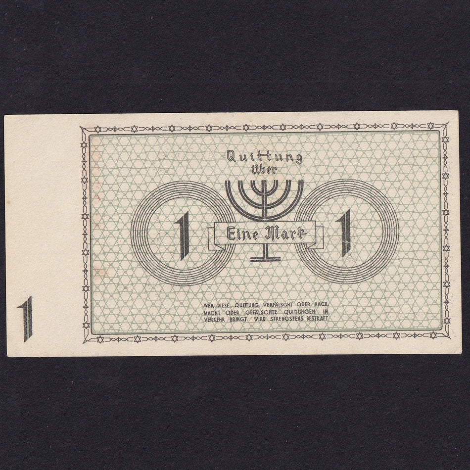 Poland, Litzmannstadt, 1. Mark, 1940, UNC