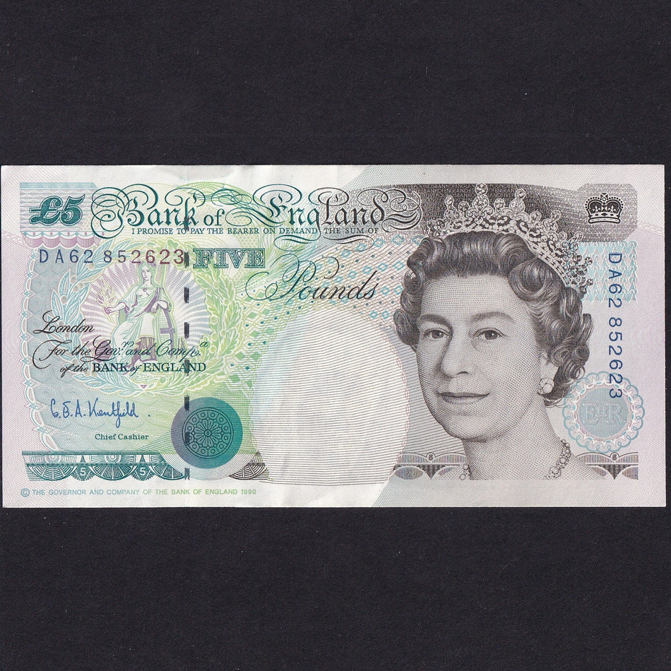 Bank of England (B364) Kentfield, £5, DA62, A/UNC