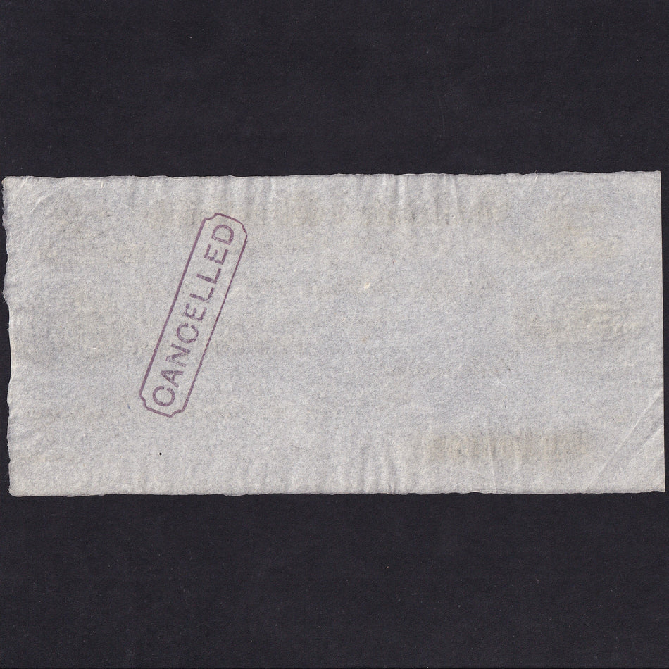 Provincial - Swaledale & Wensleydale Banking Company, £10 unissued sight note, 18xx, Outing?, Good EF