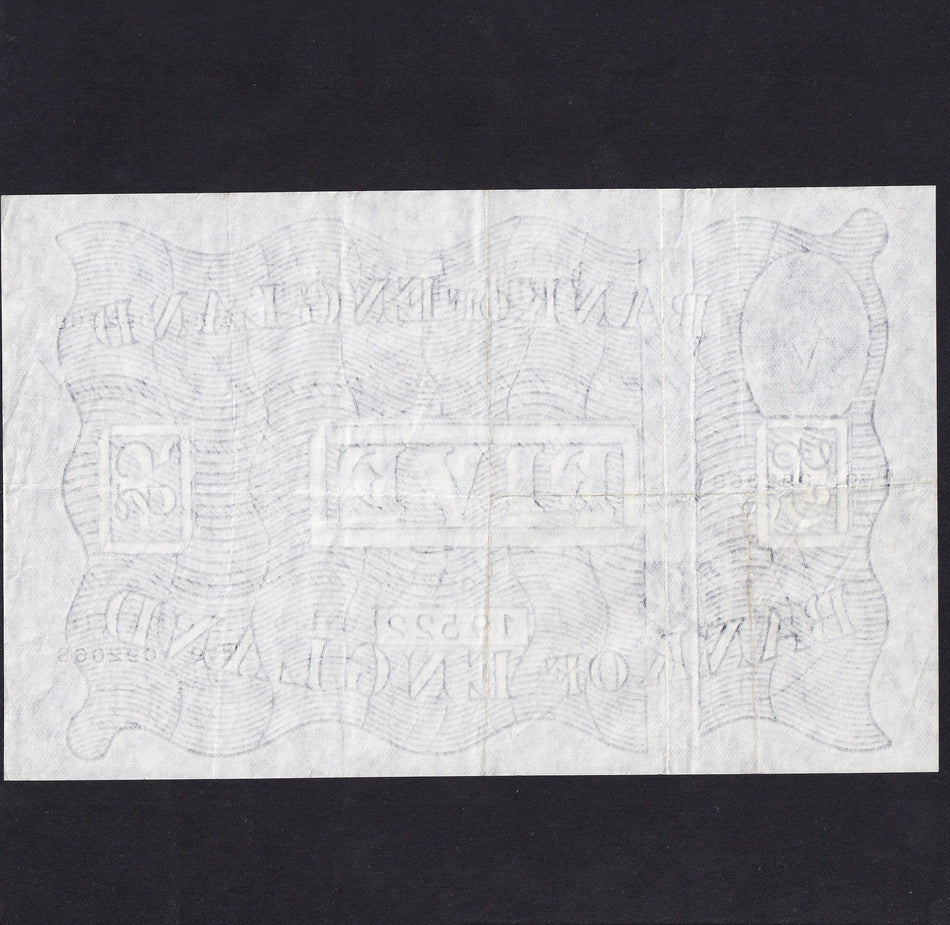 Bank of England (B270) Beale, £5, 3rd February 1951, T79 092068, Fine/VF