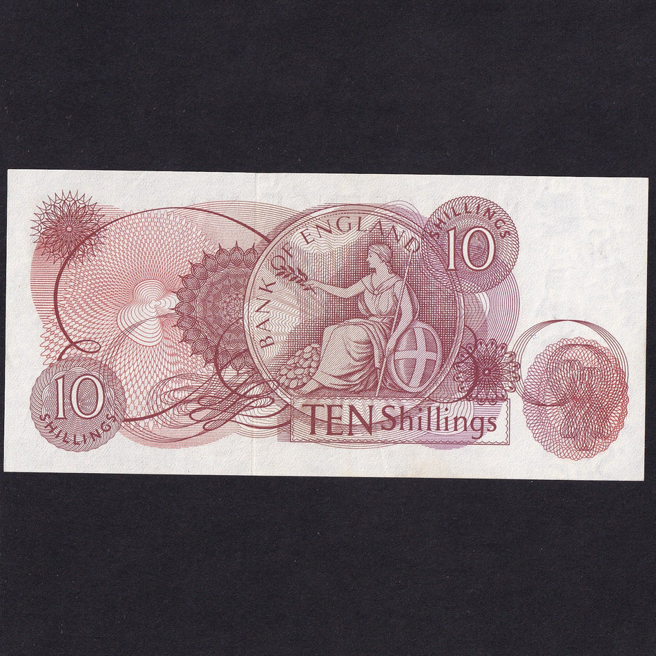 Bank of England (B296) 10 Shillings replacement, M46, EF