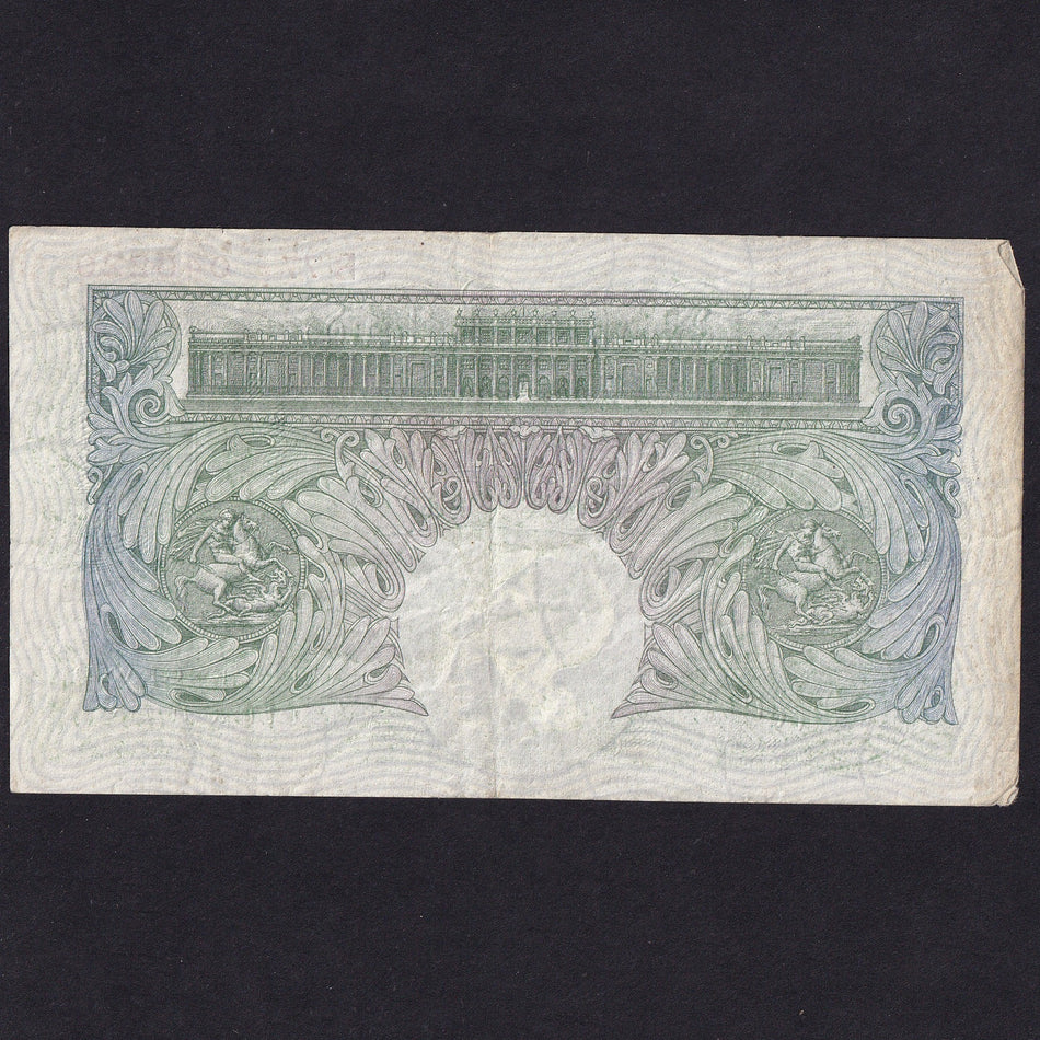 Bank of England (B212) Mahon, £1, 1928, B77, Fine