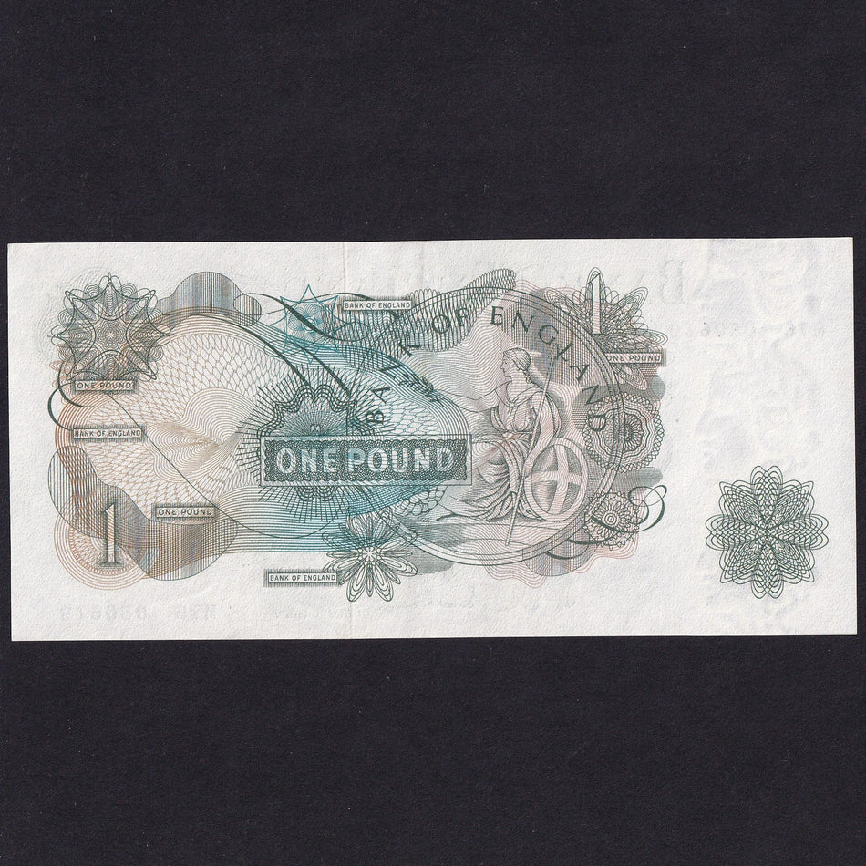 Bank of England (B289) Hollom, £1 replacement, M76, EF