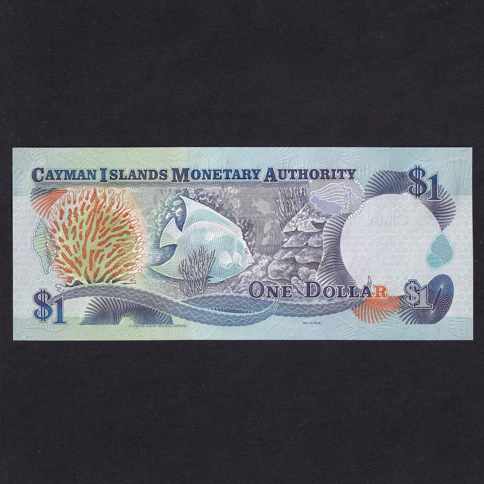 Cayman Islands (P26c) $1, 2001, QEII, C/4, UNC