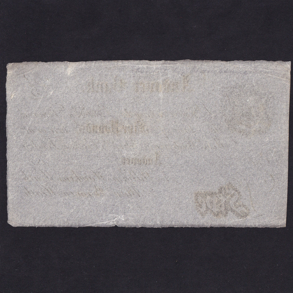 Provincial - Andover Bank, £5 proof on banknote paper, 185x, for William Hawkins Heath & Allan Borman Heath, NOT SEEN, VF