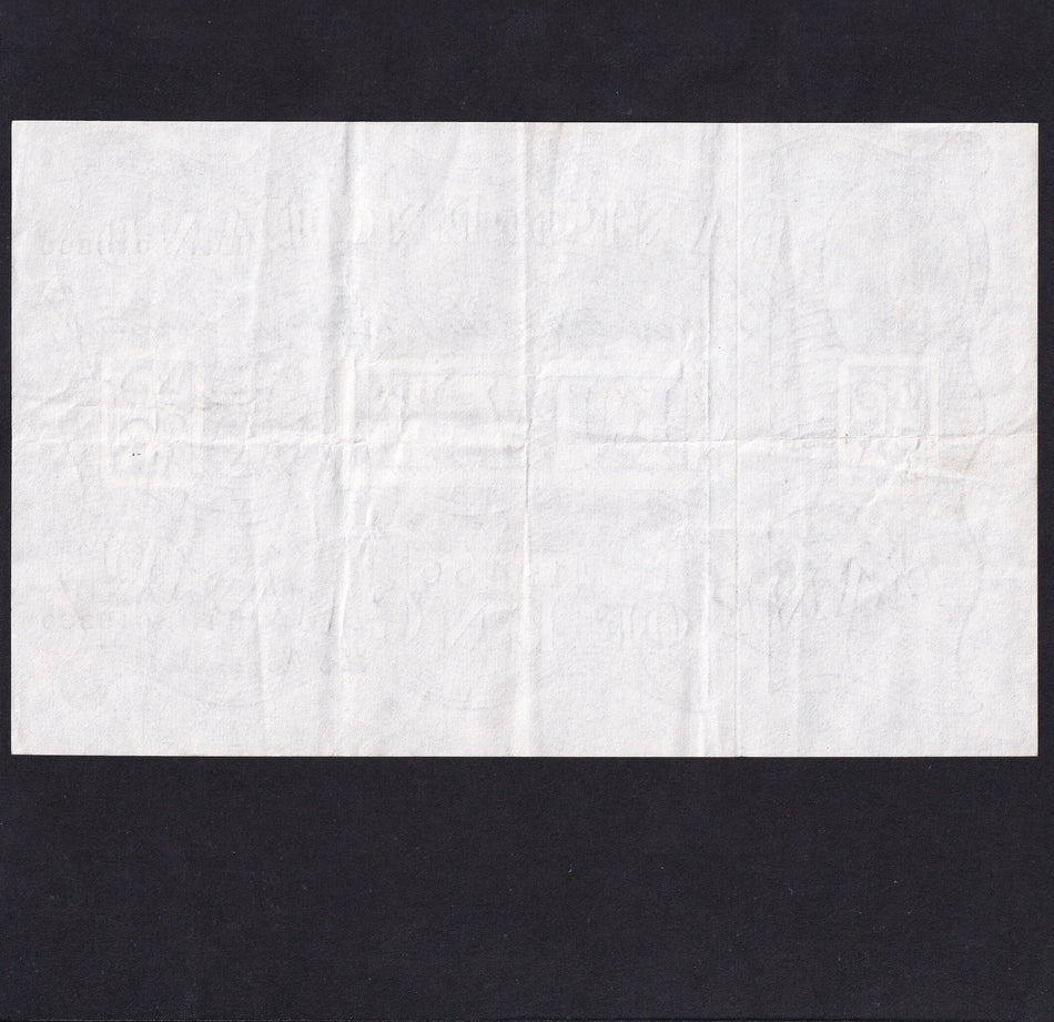 Bank of England (B255) Peppiatt, £5, H11 018360, thick paper, Fine/VF