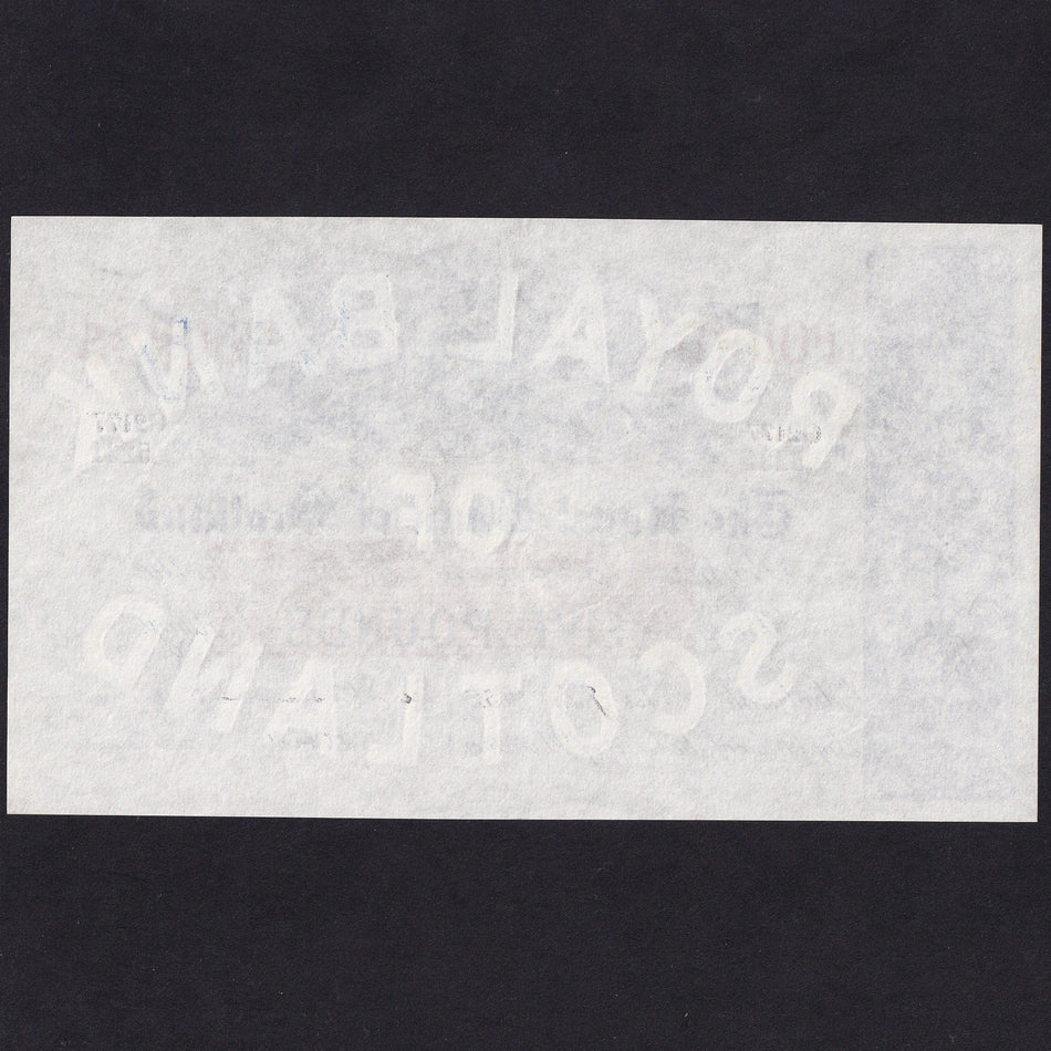 Scotland (P323a) Royal Bank of Scotland, £5, 1st July 1952, G2177 5231, PMS RB58a, Good VF