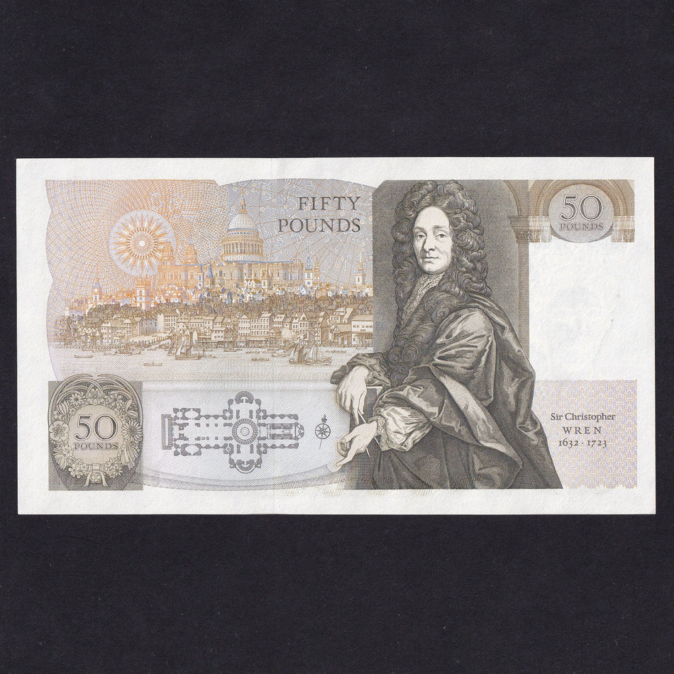 Bank of England (B352) Somerset, £50, B56, Good EF
