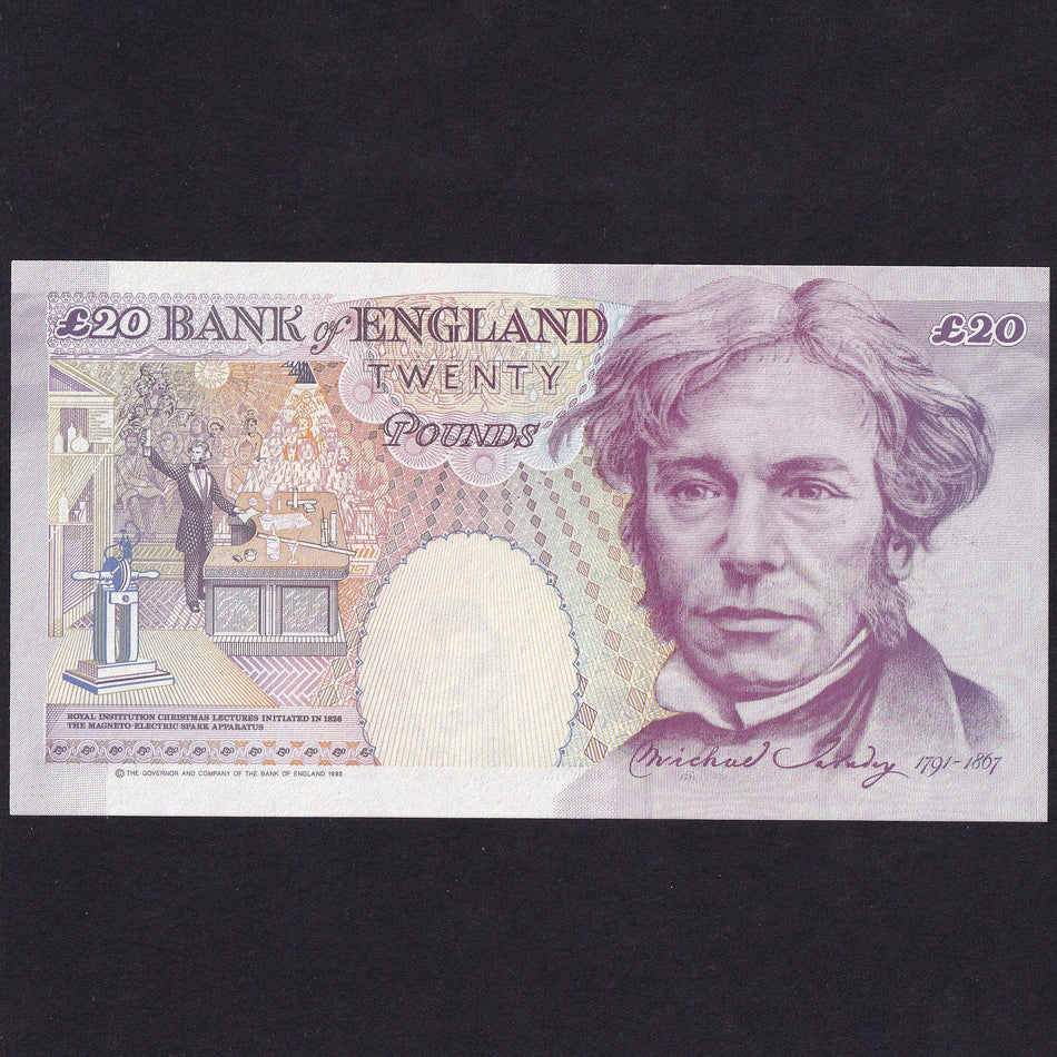 Bank of England (B375) Kentfield, £20, CE22, UNC