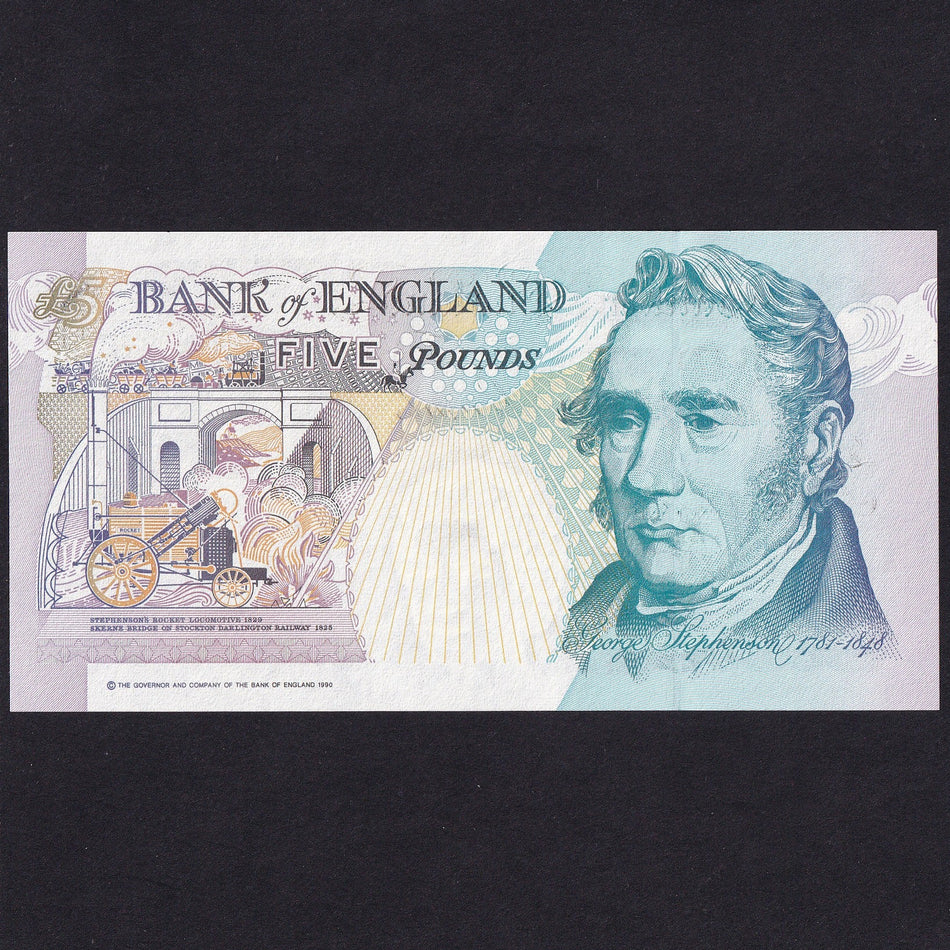 Bank of England (B380/C147) Lowther, £5, EA01 000771, first million, UNC