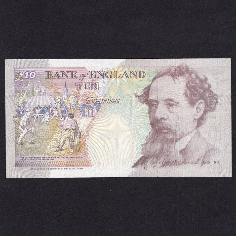 Bank of England (B366) Kentfield, £10, A01 482892, first million, UNC