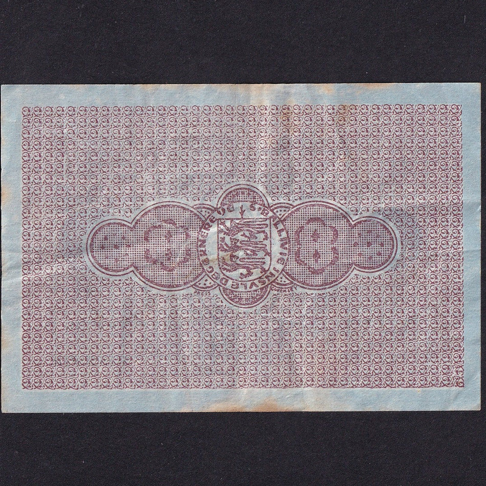 Guernsey (P24) 6d, 1st January 1942, W2175, French blue paper, rust, A/VF