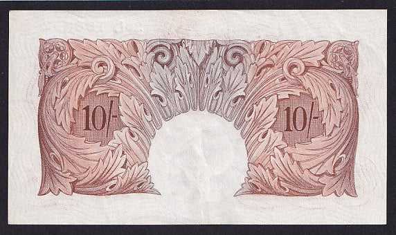 Bank of England (B256) Peppiatt, 10 Shillings, 1948, unthreaded, 26L, EF