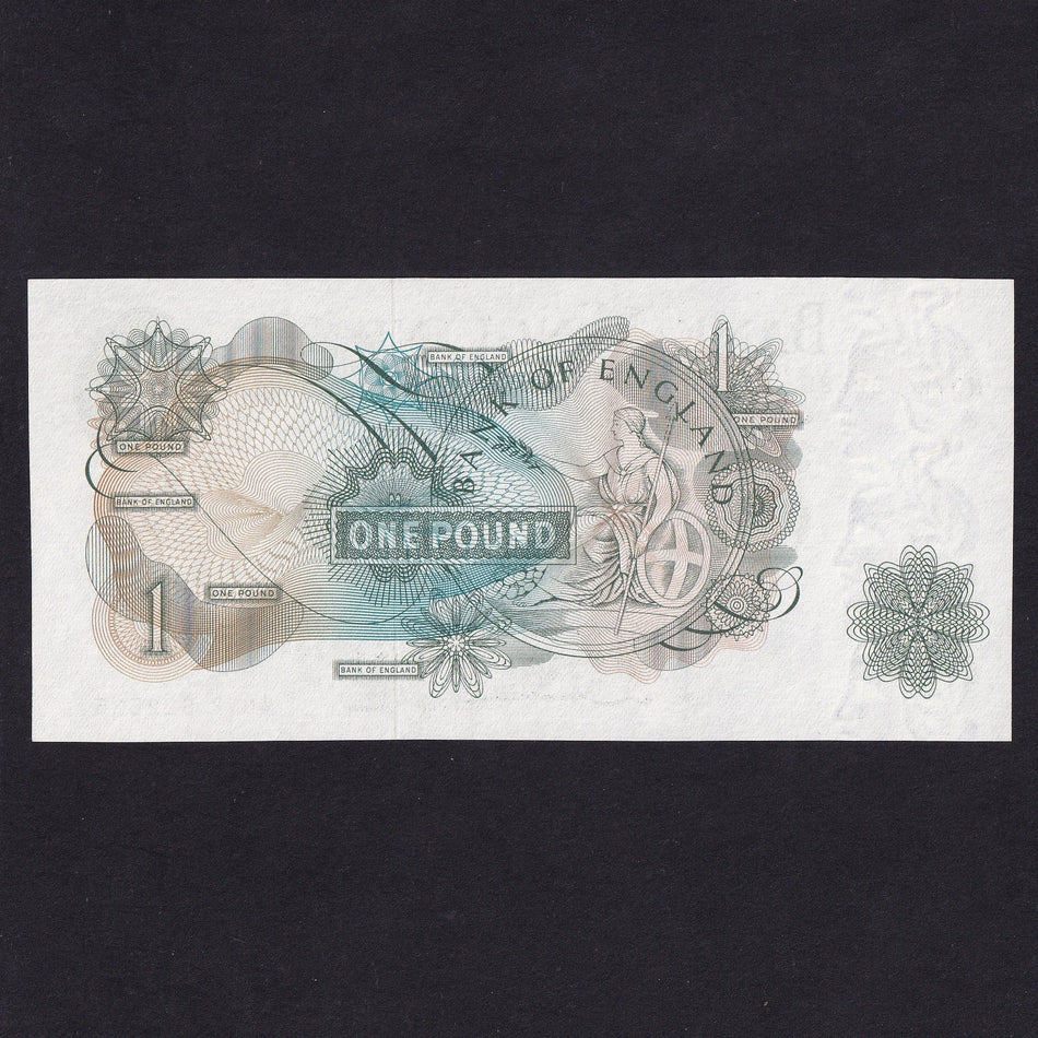 Bank of England (B291) Hollom, £1 replacement, M07R 622545, UNC