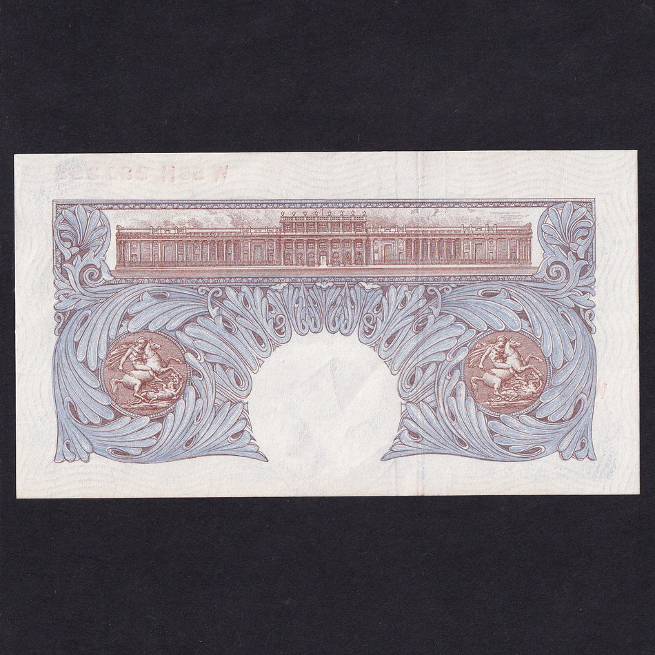 Bank of England (B249) Peppiatt, £1, 1940-48, blue, W55H, Good EF