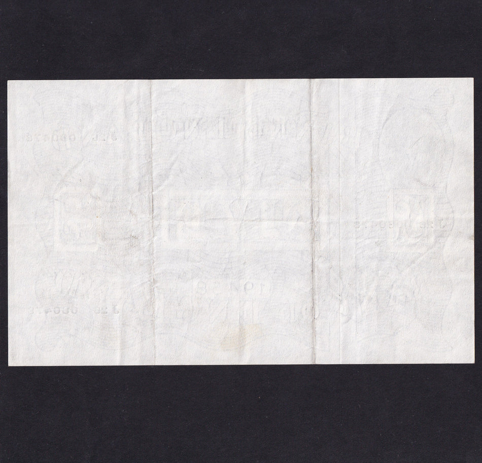 Bank of England (B255) Peppiatt, £5, 23 May 1945, J26 080478, thick paper, F/VF