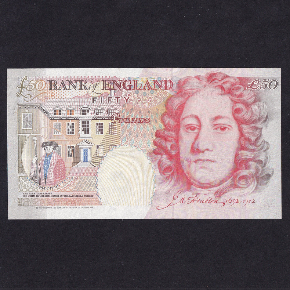 Bank of England (B377) Kentfield, £50, H27, UNC