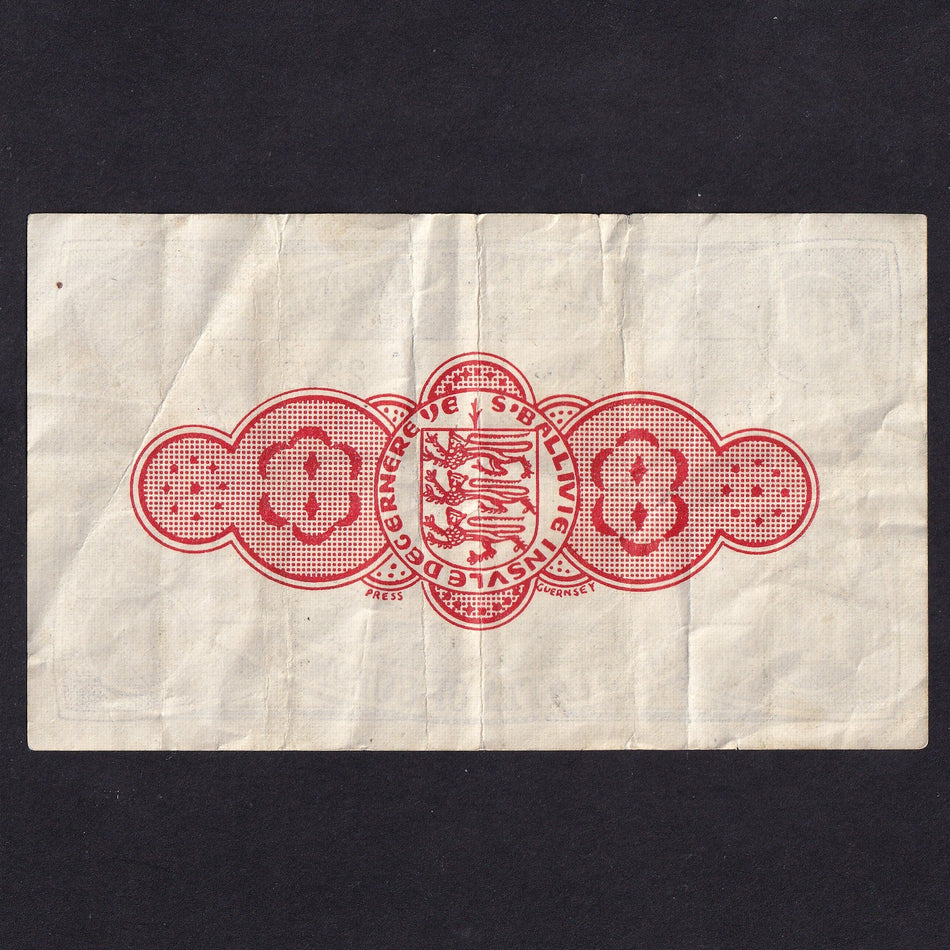 Guernsey (P32) 10 Shillings, 1st January 1943 (issued 9th May 1944), A/1 2276. G244, small edge tear otherwise A/VF