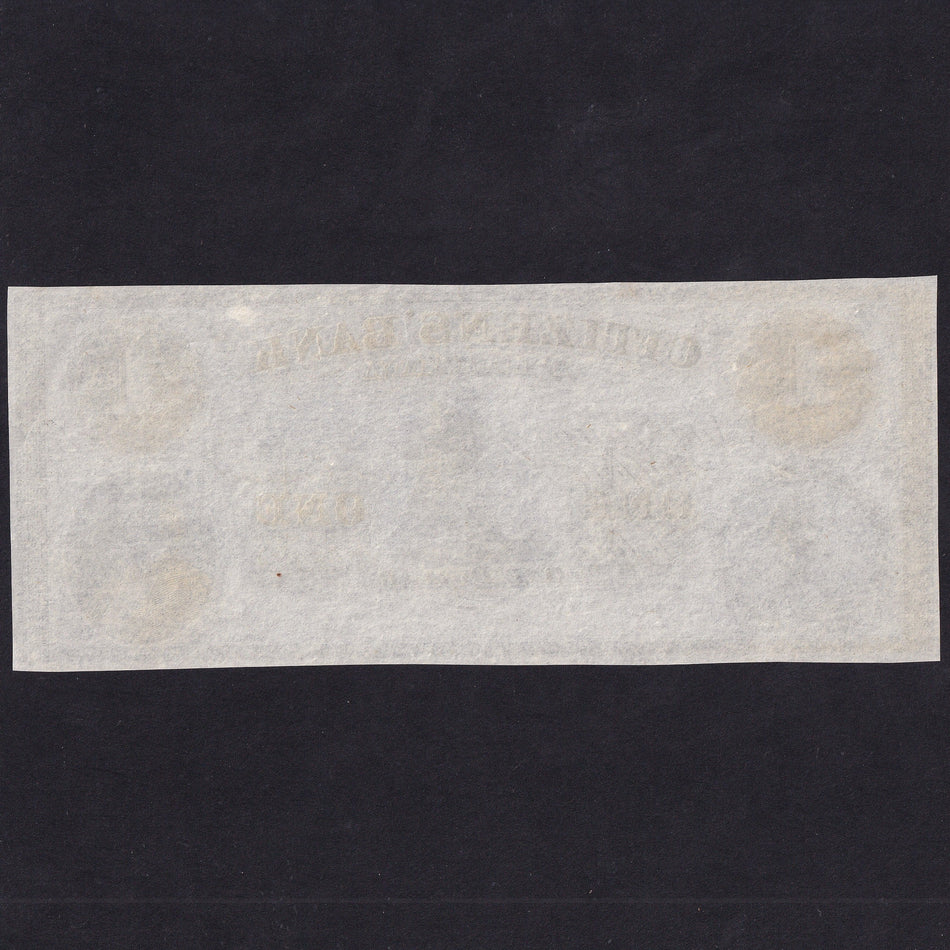 US Obsolete - Citizens' Bank of Louisiana, $1, 18xx, unissued, UNC