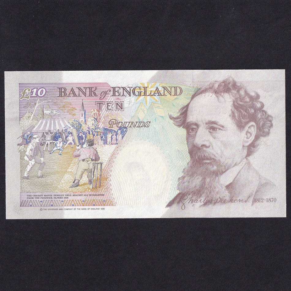 Bank of England (B366) Kentfield, £10, low number and first million, A01 000553, UNC