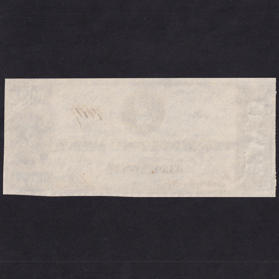 Confederate States (P66b) $2, 1864, Benjamin, no.80817, ragged edge, otherwise Good EF
