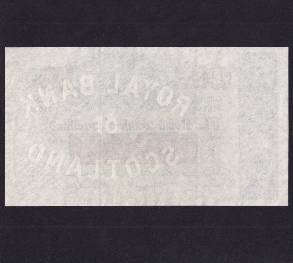 Scotland (P319c) Royal Bank of Scotland, £20, 1st May 1957, G66 3162, PMS 61f, EF