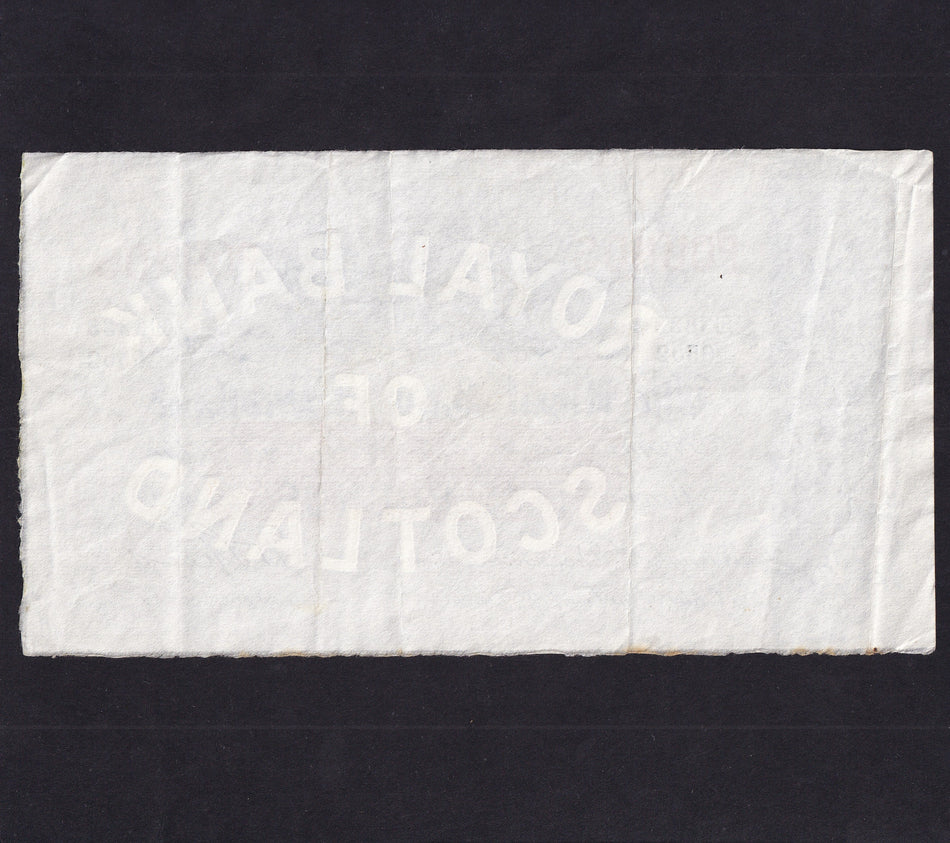 Scotland (P317b) Royal Bank of Scotland, £5, 1st December 1935, E3833 6502, PMS 57e, VF