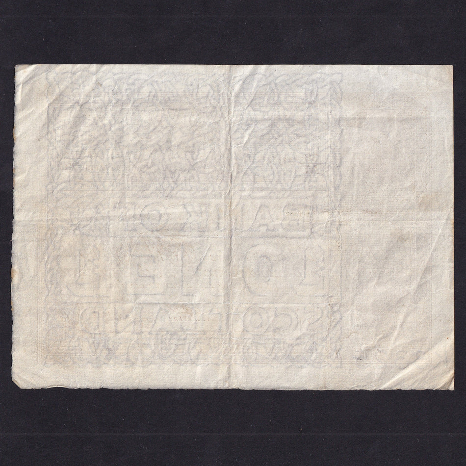Scotland (P81d) Bank of Scotland, £1, 19th April 1927, Rose, 38/AT 2077, PMS 89e, Good VF
