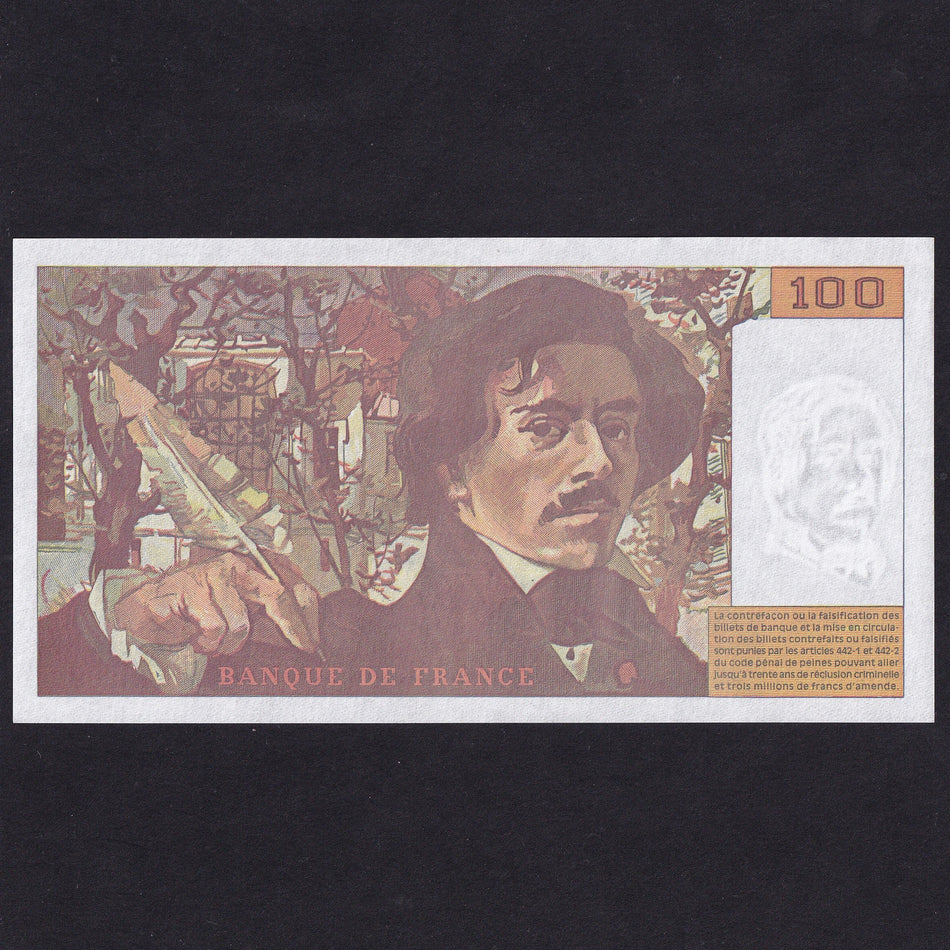 France (P154h) 100 Francs, 1994, A/UNC