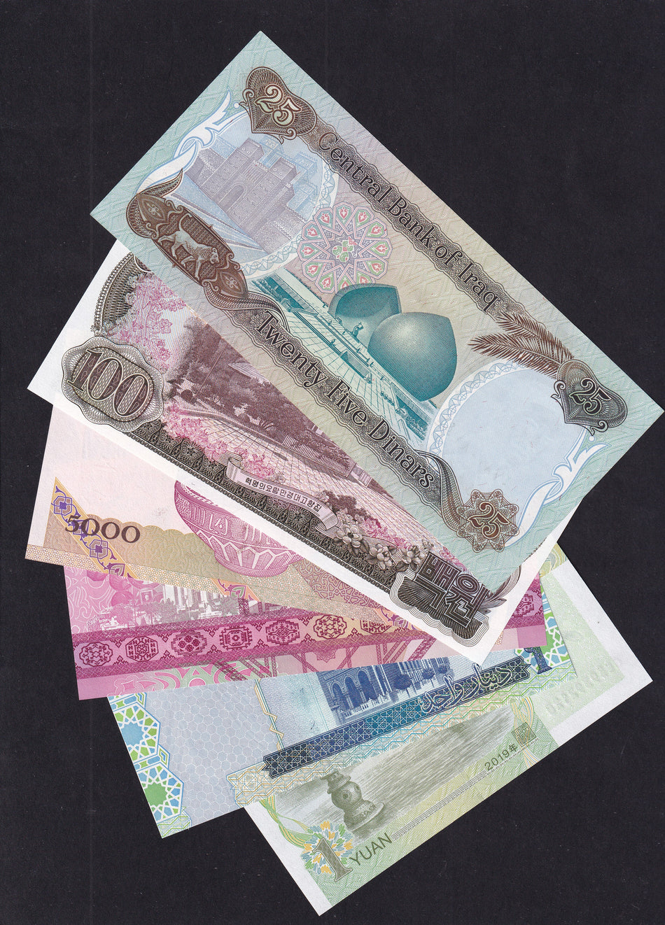 The Tyrant Collection, 6 notes featuring dictators from around the world, UNC