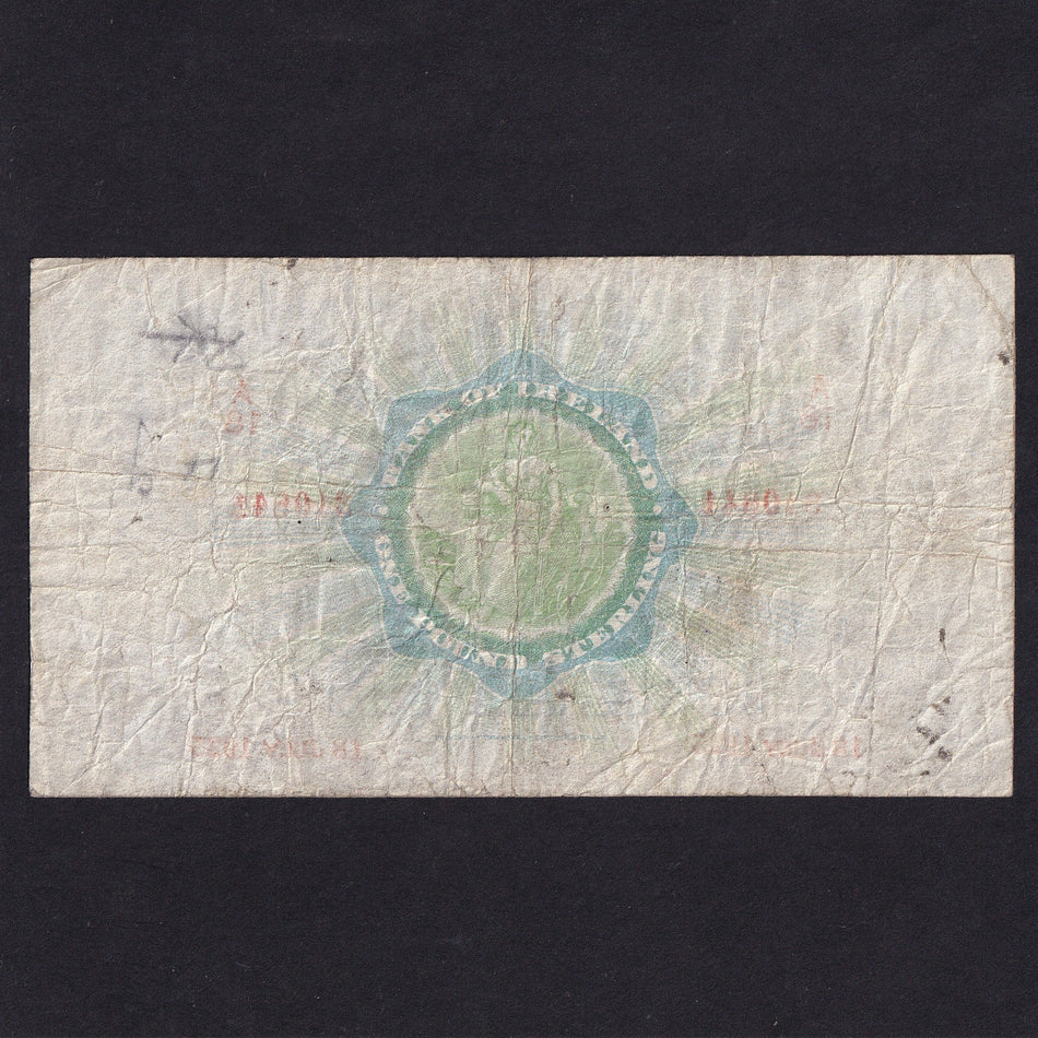 Ireland (P95d) Bank of Ireland, £1, 18th July 1925, Dublin, A18 310840, BA85, VG/Fine