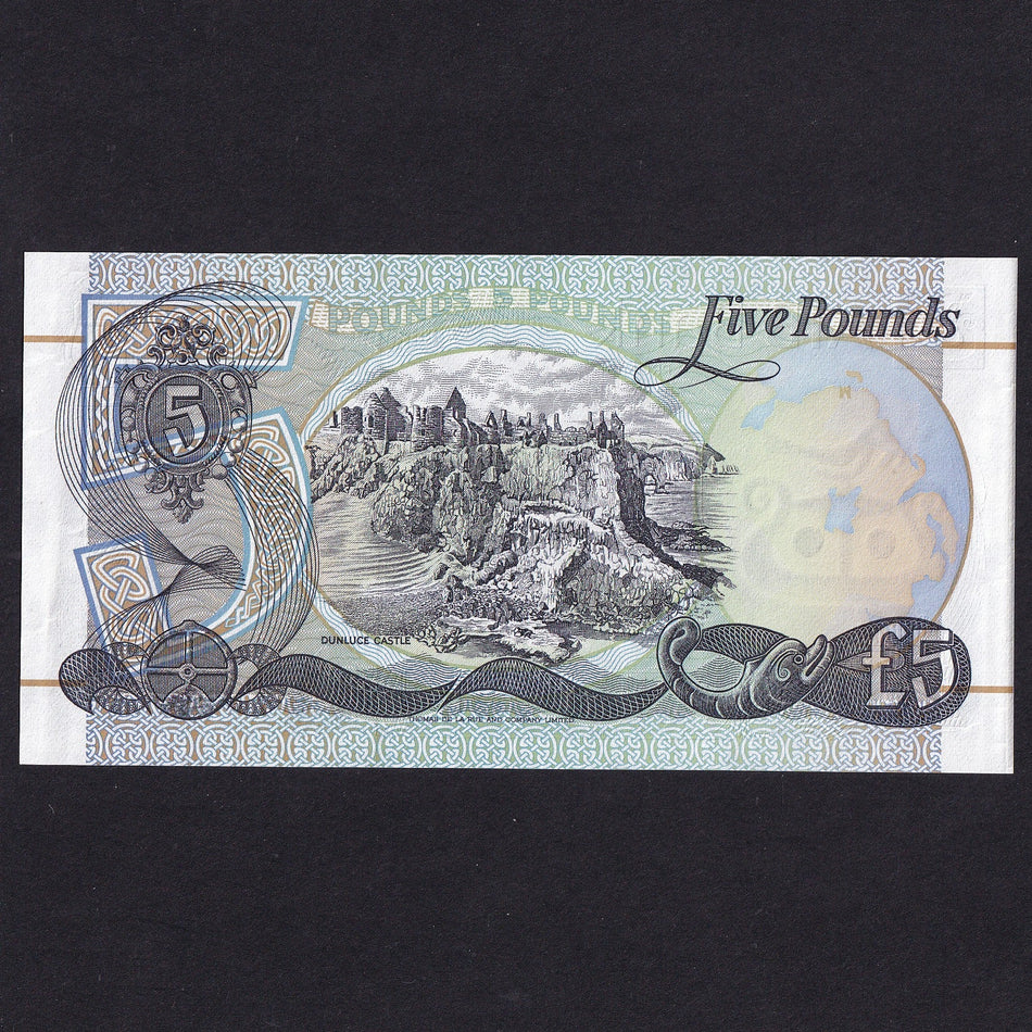 Northern Ireland (P6b) Allied Irish Banks, AIB unadopted design £5, 1989-91, PMI AI 10, Good EF