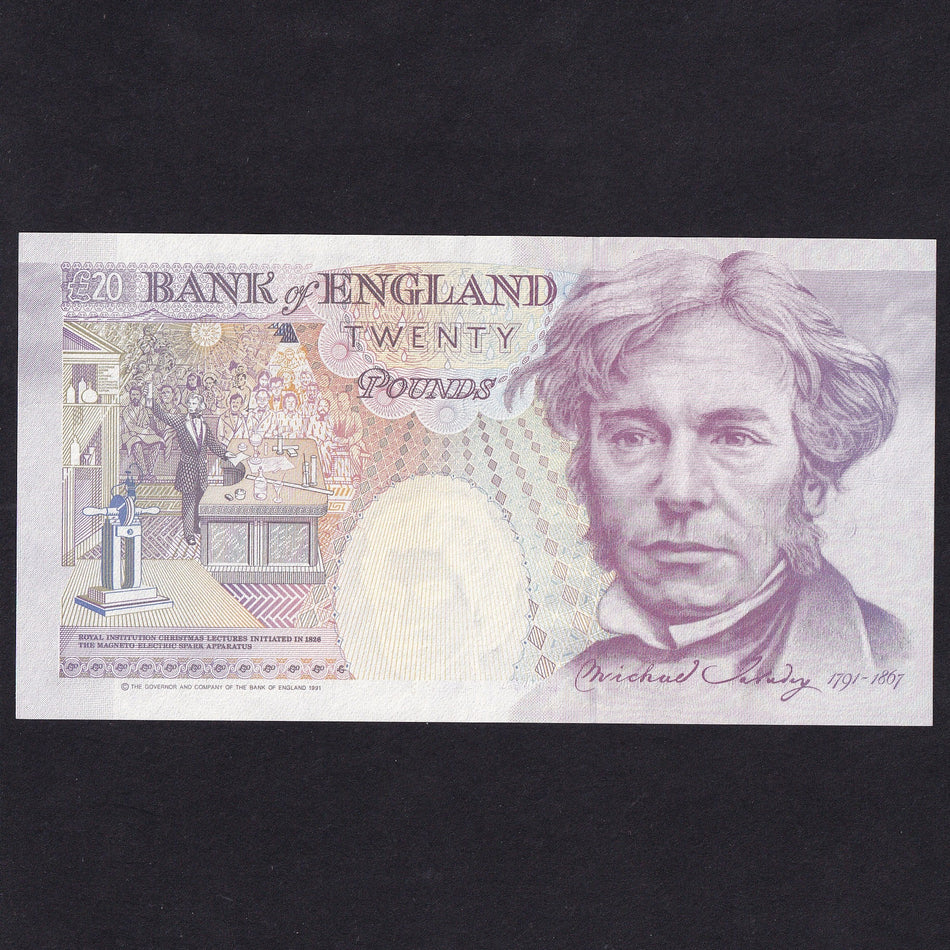 Bank of England (B358/C116) Gill, £20, first million & low serial, A01 000540, UNC
