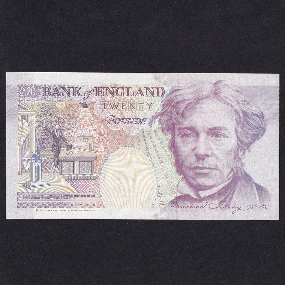 Bank of England (B358/C116) Gill, £20, A01 000811, first million and low serial, UNC