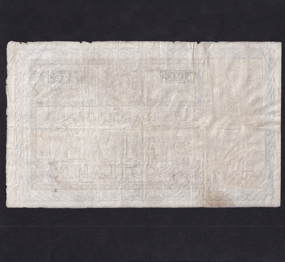 Scotland (P82c) Bank of Scotland, £5, 5th April 1918, Macdonald signature, 4/H 8955, PMS90d, scarce note, A/VF