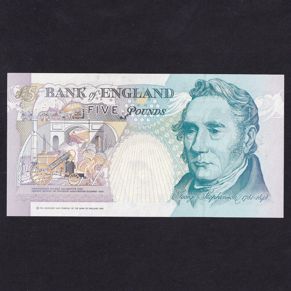 Bank of England (B380) Lowther, £5, EA01 000942, from circulation, UNC