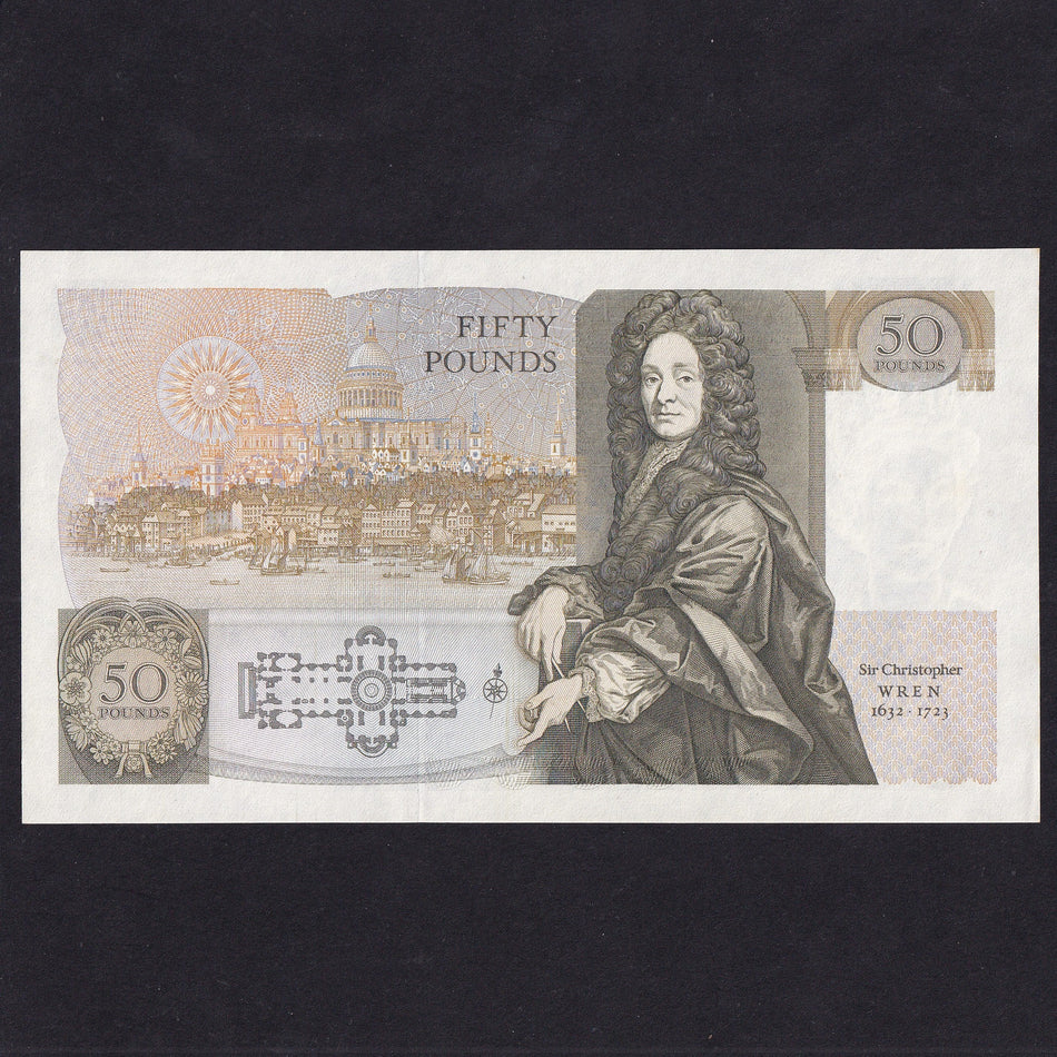 Bank of England (352) Somerset, £50, A01 00540, first million and low number, A/UNC