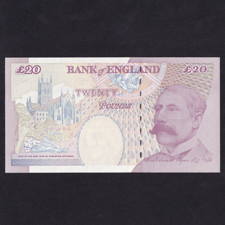 Bank of England (B386) Lowther, £20, AA01 647168, UNC