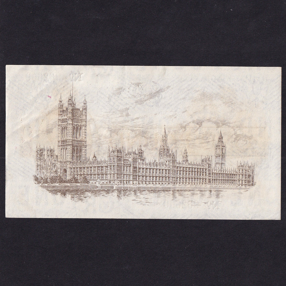 Treasury Series (T16) Bradbury, £1, 3rd issue, E2 962600, small red crayon mark on reverse, serial number indents, Good EF