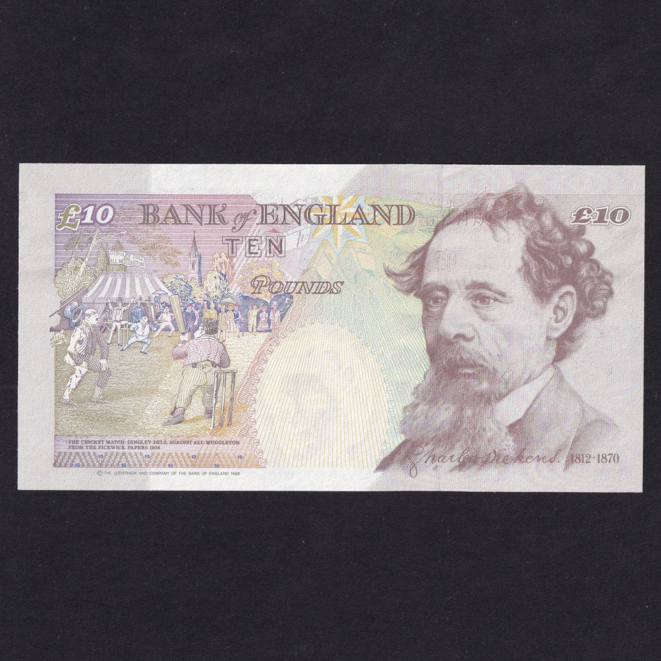 Bank of England (B369) Kentfield, £10, DD01 000036, low serial and first million, UNC