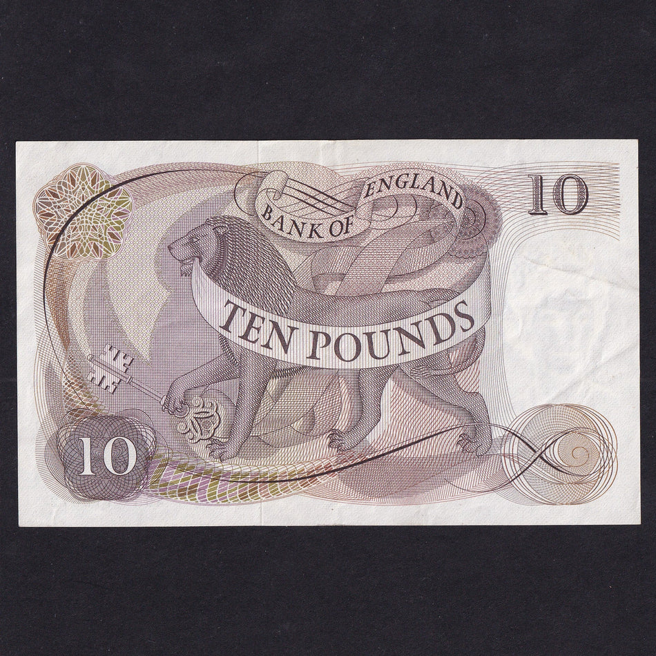 Bank of England (B316) Fforde, £10, A95, last million, Good VF