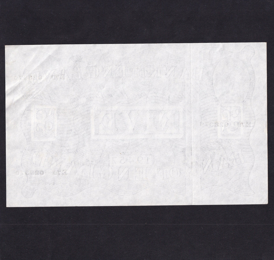 Bank of England (B255) Peppiatt, £5, 2nd December 1944, E79 028370, Good EF
