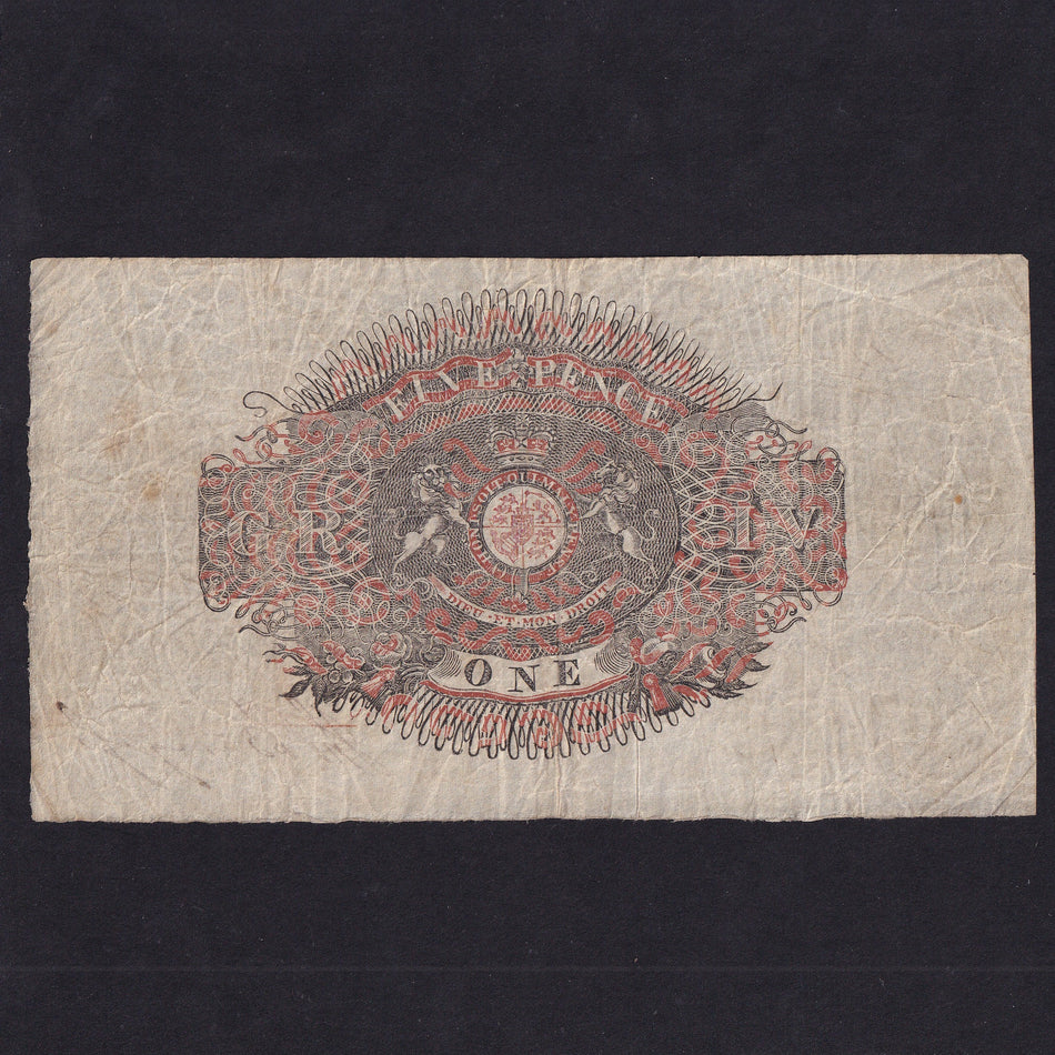 Provincial - Sittingbourne Bank, £1, 1824, no.4879, signed Burgess, Outing 1969a, rust, otherwise VF