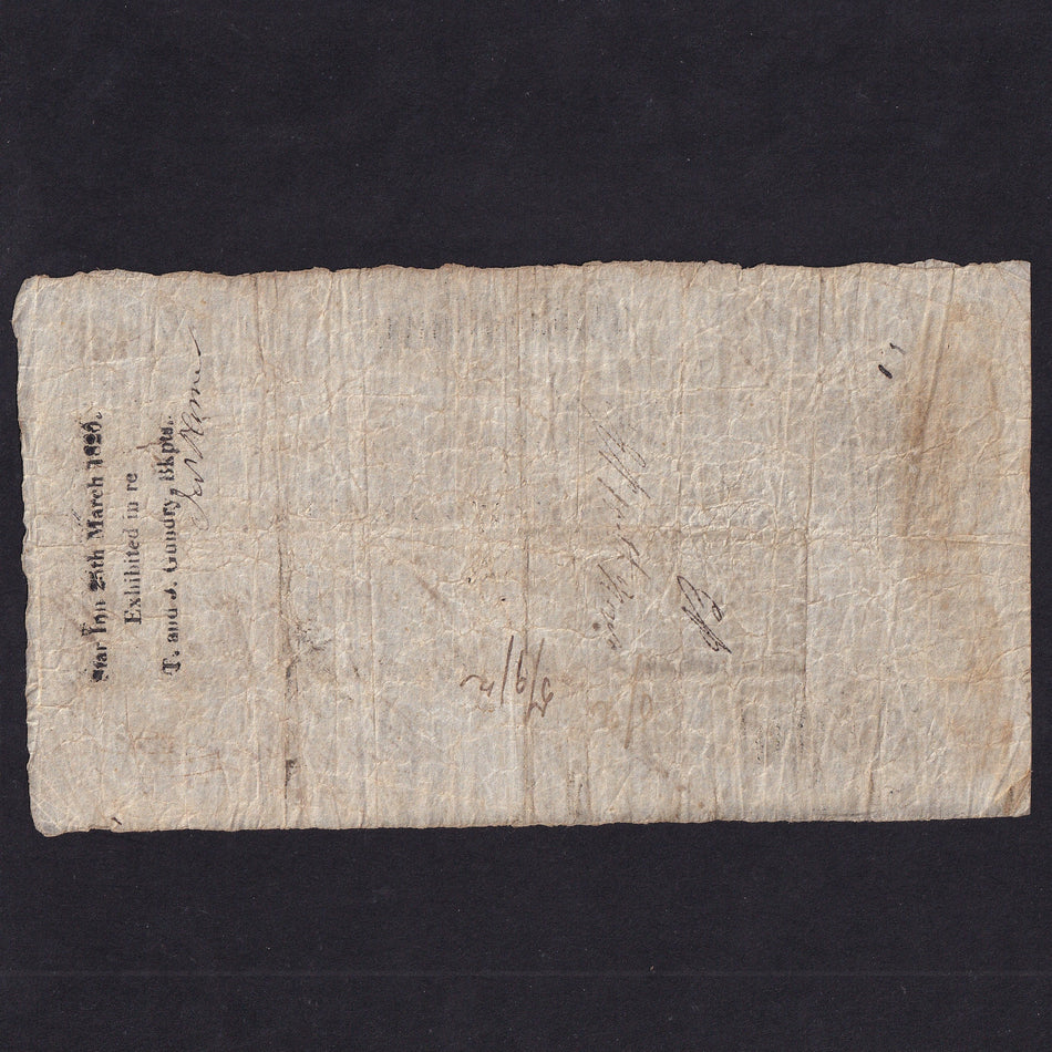Provincial - Goldsithney, £1, 1817, for Gundrys & Company, no. 28, Outing 833a, Fine