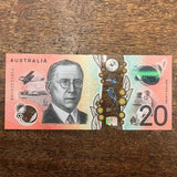 Australia, $20 polymer, new type, John Flynn, UNC