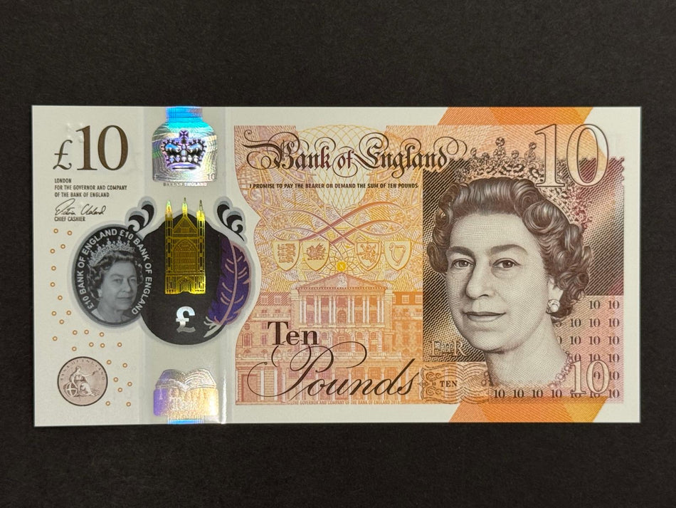 Bank of England (B415) Cleland, £10, AA01 001943, first million, UNC